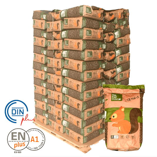 Holzpellets – Palette 88 Säcke, 1.320 kg