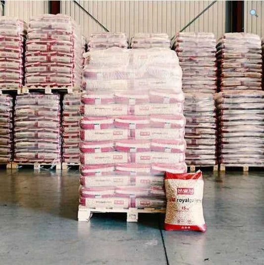 Royal Pellet ENplus A1 Holzpellets – 78 Säcke je 15 kg, 99% Festigkeit