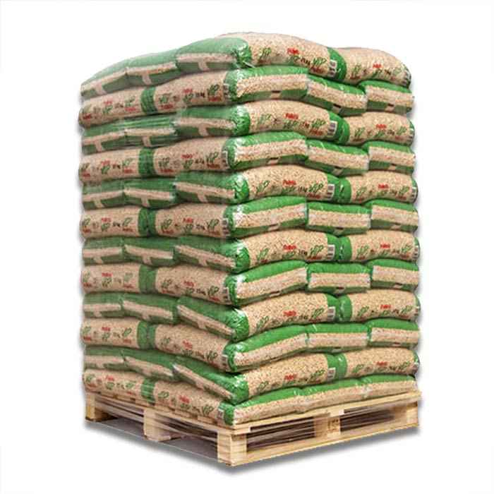 Holzpellets EN PLUS A1 Palette 1050 kg – 70 Säcke à 15 kg, PEFC