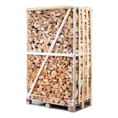 Birke/Esche Mischholz kammergetrocknet, 25 cm – ganze Palette