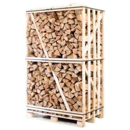 Buche Brennholz kammergetrocknet 25 cm – ganze Palette 900 kg