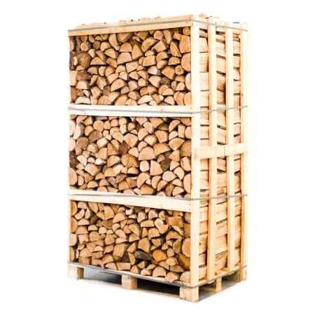 Eiche Brennholz kammergetrocknet 30-33 cm – ganze Palette 850 kg