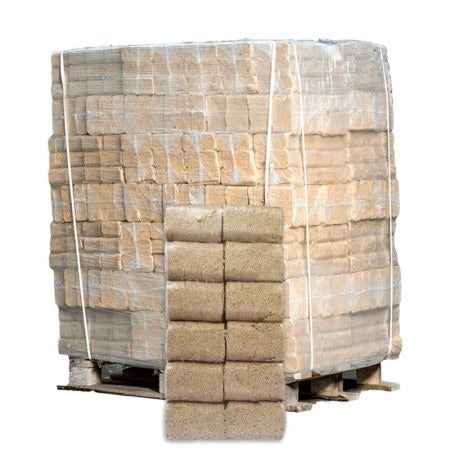 RUF Briketts ganze Palette 960 kg – 96 Packungen à 10 kg, FSC