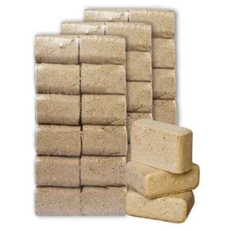 RUF Briketts halbe Palette 480 kg – 48 Packungen à 10 kg, FSC