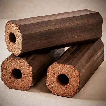Pini Kay Briketts 480 kg – halbe Palette, 48 Säcke à 10 kg