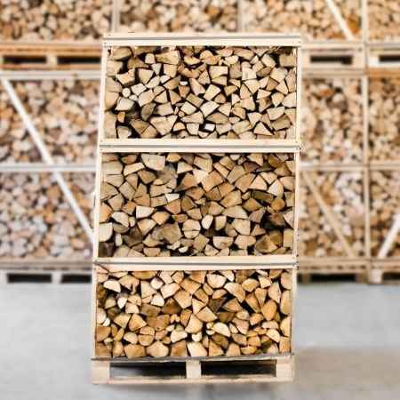 Hainbuche Brennholz kammergetrocknet 33 cm – ganze Palette 900 kg