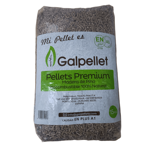 Holzpellets 100% Kiefer – Palette 77 Säcke