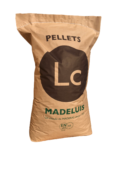 Holzpellets 6,2 mm Palette 975 kg – 65 Säcke je 15 kg, 98,3 % Festigkeit